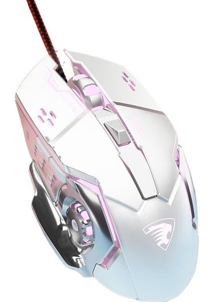 Sınır Ötesi Mekanik Çay Eksen Hissi Fare Dizüstü Kablolu Klavye ve Fare Oyun Oyunu (Yurt Dışından)