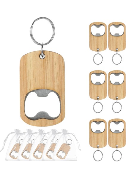 20PCS Kişiselleştirilmiş Ahşap Anahtarlık Şişe Açıcı Dökme Şişe Açıcı Parti, Aile Birleşimi Iyilikler Düğün Hediyeleri Iyilik (Yurt Dışından)