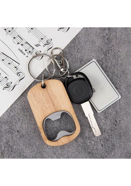 20PCS Kişiselleştirilmiş Ahşap Anahtarlık Şişe Açıcı Dökme Şişe Açıcı Parti, Aile Birleşimi Iyilikler Düğün Hediyeleri Iyilik (Yurt Dışından) fiyatları