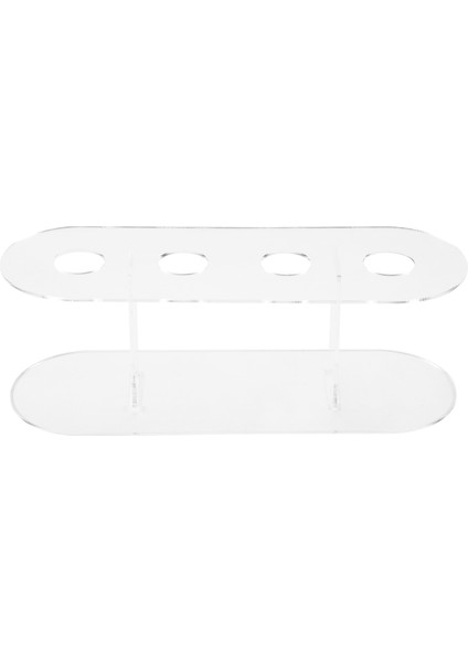 1pcs Akrilik 4 Delikli Çift Katmanlı Dondurma Koni Standı (Yurt Dışından)