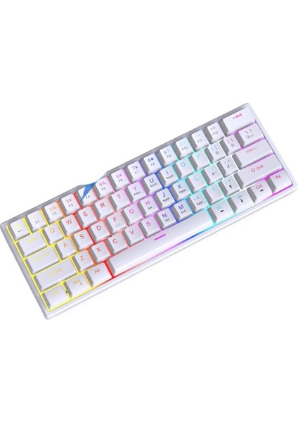 Game K98 Gerçek Mekanik Klavye Mavi Eksen Kırmızı Eksen Kablolu Iki Renkli Enjeksiyon Süblimasyon Tuş Başlıkları Oyun Çevre Birimleri (Yurt Dışından)