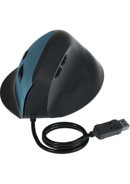 Kablolu Dikey Fare Ergonomik Oyun Sessiz Ofis Öğrenci Faresi (Yurt Dışından)