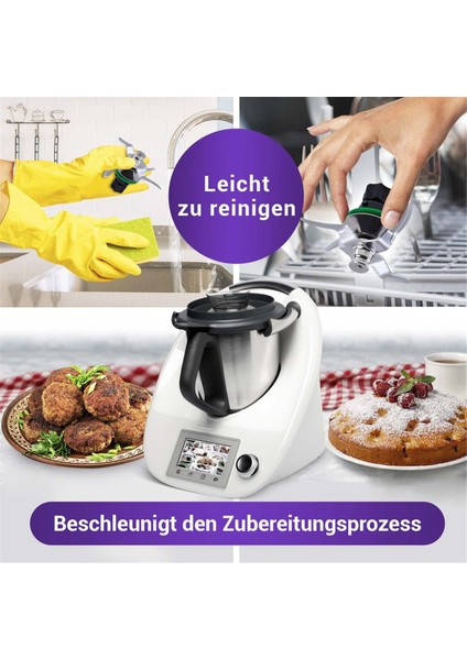 Thermomix Bıçağı Tm5 Tm6 Yedek Bıçağı Thermomix Vorwerk Tm5 Mutfak Işletici (Yurt Dışından) fırsatları