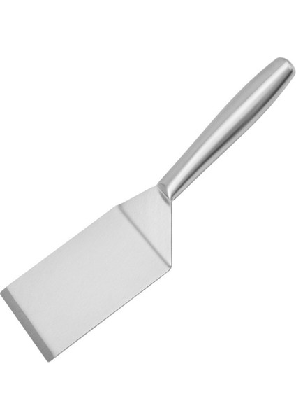Paslanmaz Çelik Spatula Düz Spatula Büyük Balık Turner Grill Barbeque Turner Griddle Scraper Biftek Spatula Krep A (Yurt Dışından)
