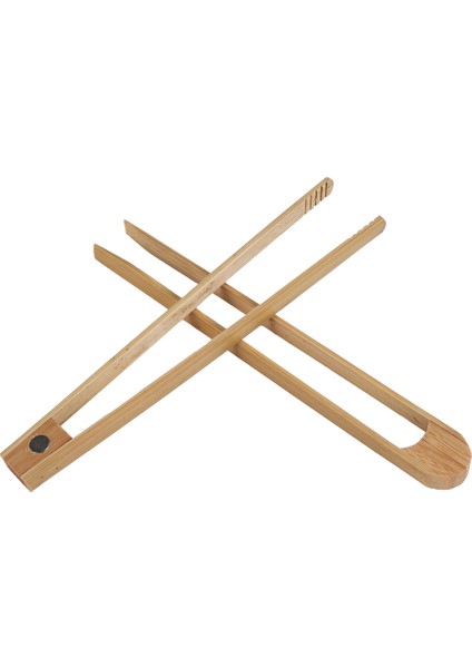 2 Adet Manyetik Bambu Tost Maşaları 8.7 Inç Ahşap Mutfak Tost Maşaları Yemek, Doğal Bambu Mutfak Teslimleri (Yurt Dışından) modelleri