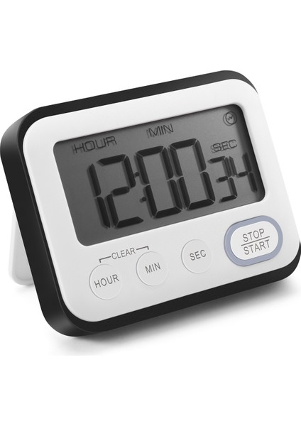 Dijital Mutfak Geri Sayım Zamanlayıcı: Öğretmenler Sınıf Sayacı Büyük LCD Loud Magnety Klip Kadınlar Basit Saat Mini Küçük Kronç Büyük Bipo Taka Saat Saniye Saniye Yemek (Yurt Dışından) modelleri