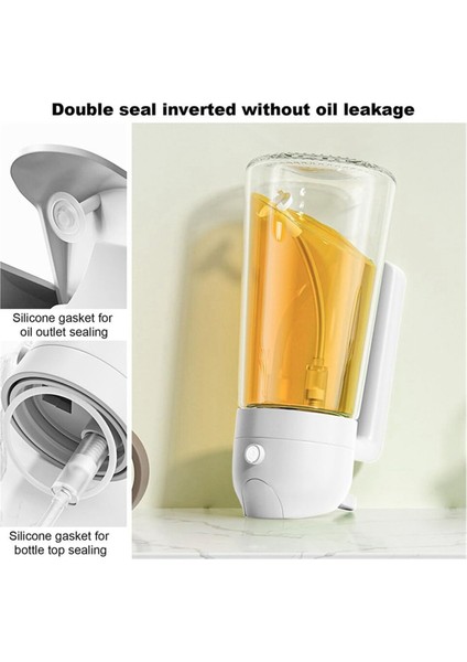 2 Arada 1 Yağ Dağıtıcı ve Yağ Püskürtücü, Mutfak Yeşili Için Yaklaşık 16 Oz Cam Yağ Sprey Dağıtıcı Şişe (Yurt Dışından) indirimleri