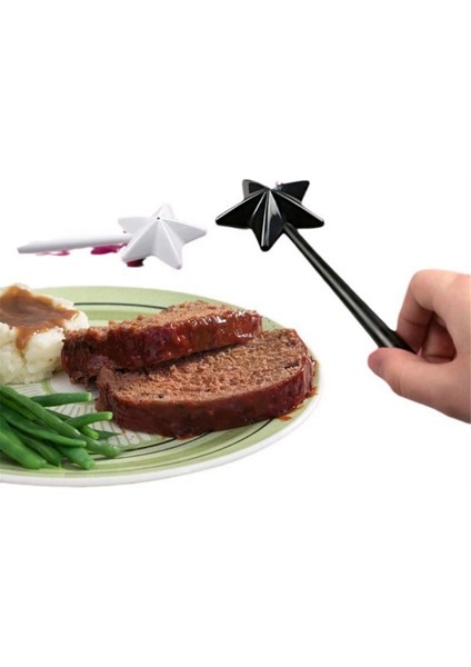 Tuz ve Karabiber Çalkalayıcı Asalar Tuz ve Karabiber Asa Çalkalayıcılar, Siyah ve Beyaz ve Pembe, Yıldız Asa Tuzu (Yurt Dışından) fırsatları