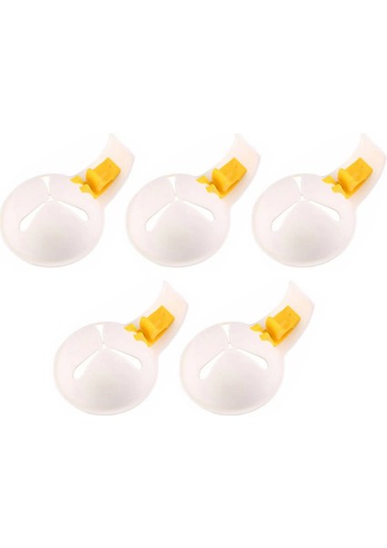 5pcs Yumurta Sarısı ve Yumurta Beyaz Ayırıcı Silikon Jel Yumurta Yumurta Beyaz Kabuk Filtre Pişirme Mutfak Malzemeleri (Yurt Dışından)