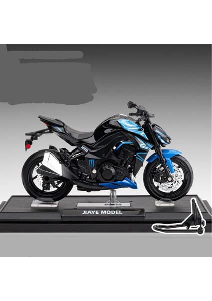 1:12 Kawasaki Z1000 Alaşım Motosiklet Modeli Simülasyon Ses ve Işık Çocuk Koleksiyonu Dekoratif Süsler (Yurt Dışından) fiyatları