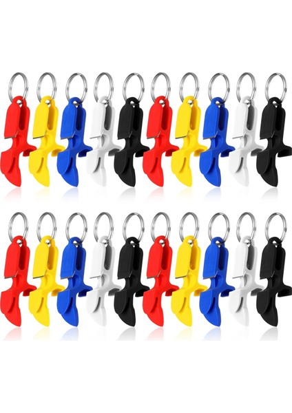 20 Adet Bira Aracı Bira Anahtarlık Şişe Açıcı Bira Anahtarlık, Parti Için Sekme Açıcı Düğün Etkinlikleri Içme Hediyesi (Yurt Dışından)