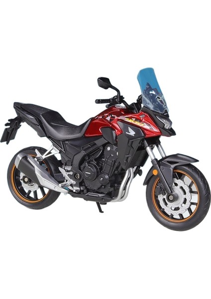 Honda CB400X Kırmızı Ağır Motosiklet Simülasyonu Alaşımlı Taban Modeli (Yurt Dışından)