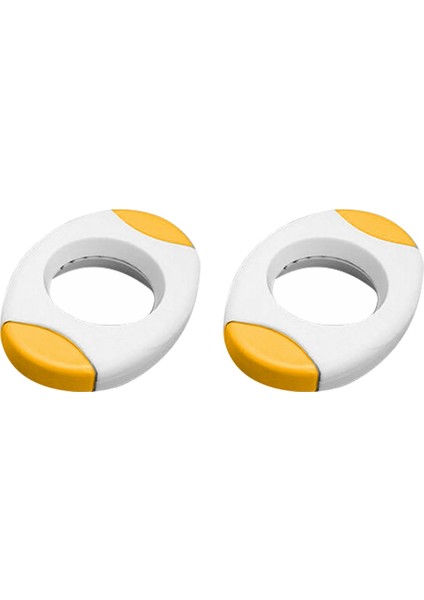 2 Paket Yumurta Kabuğu Açıcı, Yumurta Kesici Pişmiş Yumurtaların Üstlerini Hızlı Kesmek Için, Ev Pişirme Aksesuarları, Sarı (Yurt Dışından)