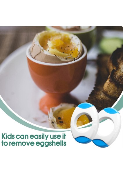 2 Paket Yumurta Kabuğu Açıcı, Yumurta Kesici Pişmiş Yumurtaların Üstlerini Hızlı Kesmek Için, Ev Pişirme Aksesuarları, Sarı (Yurt Dışından) fırsatları