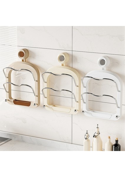 Duvar Montaj Kap Kapakları Tutucu Duvara Monte Ev Mutfak Saklama Tutucu Tava Kapağı Kapak Rafı Kesme Tahtası Tutucu A (Yurt Dışından) fiyatları