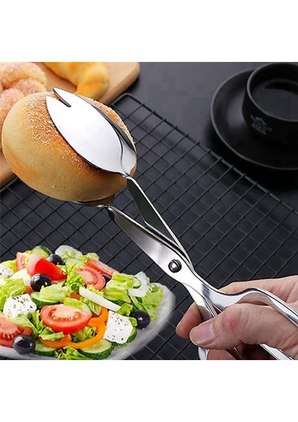 2 paket büfe maşa, paslanmaz çelik salata maşaları, ev mutfağı, kek, parti, barbekü, deniz ürünleri, kızarmış (Yurt Dışından) fiyatları