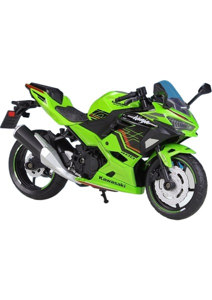 Kawasaki Ninja 400 Ağır Motosiklet Simülasyon Alaşım Modeli Tabanı ile Bitmiş Ürün (Yurt Dışından)