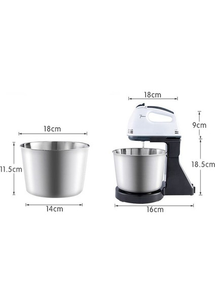 Stand Gıda Mikserleri Elektrikli Gıda Blender Masaüstü Yumurta Çırpma Krem ​​kek Hamur Yoğurucu Süt Çarkı Abd Fiş (Yurt Dışından) indirimleri