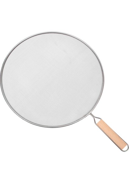 Pişirme Paslanmaz Çelik Anti -Sıçrama Koruma Yağ Net Gres Sıçrama Ekranı Tava Örgü Koruyucu Sıçrama Kapağı 21CM (Yurt Dışından)