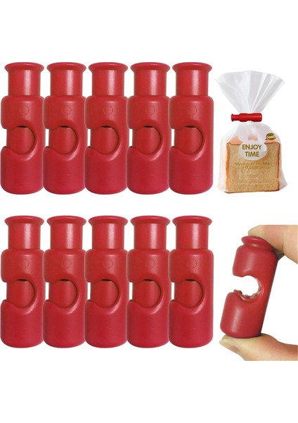 24 Adet Çanta Klipsleri, Atıştırmalık Ekmek Sızdırmazlık Klips, Sıkın ve Yemek Için Ekmek Torbası Klipsleri, Plastik Torba Klips (Yurt Dışından) fiyatları