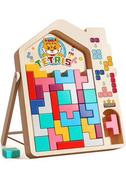 Tetris Yapı Taşı Bulmacası Aydınlanma Düşünme Bebek 3 Erkek 6 Kız Beyin Eğitimi Eğitici Yapı Taşı Oyuncakları (Yurt Dışından)