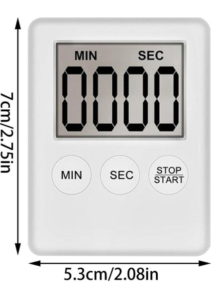 Dijital Mutfak Zamanlayıcısı, Zamanlayıcı, Yumurta Zamanlayıcı, Işe Uygun, Spor Zamanlayıcısı, Oyun, Yemek Zamanlayıcısı, 2 Paket Beyaz (Yurt Dışından) indirimleri