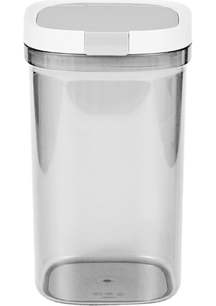 Hava Geçirmez Kahve Saklama Kabı, 1800ML Plastik Mutfak Tenekesi Kahve Çekirdeği, Un, Şeker, Tahıl Için Kapaklı (Yurt Dışından)