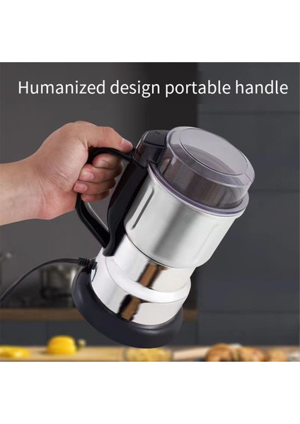 300W Paslanmaz Elektrikli Öğütücü Elektrikli Hızlı Öğütme Çok Fonksiyonlu Şok Makine Pirinç Fasulyesi Ev Blender (Yurt Dışından) modelleri