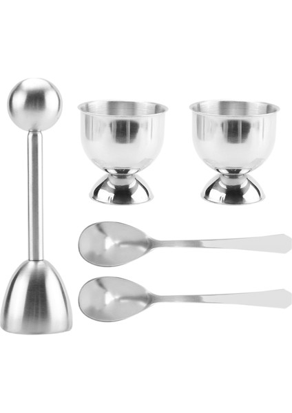 Yumurta Kraker Topper Seti-Yumuşak Sert Haşlanmış Yumurta Ayırıcı Aracı-Kaşık ve Bardak Kabuğu Çıkartma ve Kesici Çember Kaşığı ve Bardak Tutucusu-Ocak Aksesuarı (Yurt Dışından) fırsatları