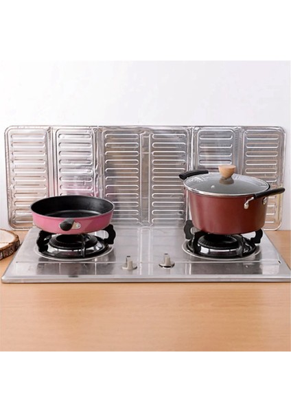 Mutfak Pişirme Kızartma Yağı Sıçrama Ekranı Kapağı Anti -Sıçrama Kalkan Koruyucusu Alüminyum Folyo Haşhalı Kanıtı Koruma, Bir (Yurt Dışından) fiyatları