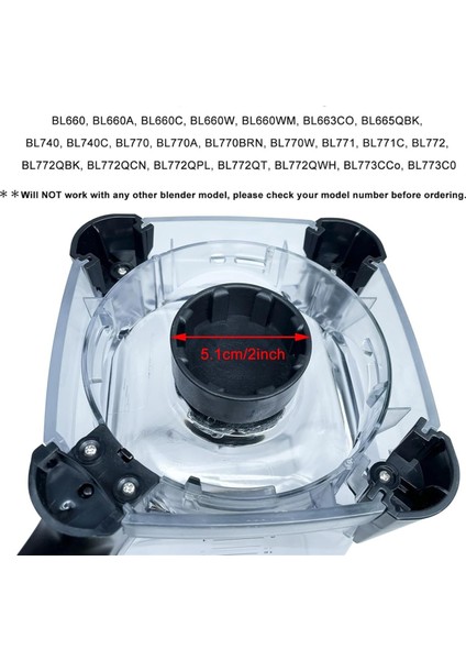 Ninja BL660/66OA Serisi 72 Oz (9 Su Bardağı) Sürahi, Sürücü Debriyajı ve Sürücü Pimi Saplama Kiti Seti Için Blender Yedek Parçaları (Yurt Dışından) modelleri