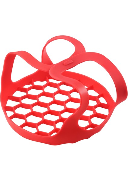 Silikon Sling Kaldırıcı Aksesuarları Instant Pot 6 Qt ve 8 Qt ile Uyumlu ve Diğer Marka Düdüklü Tencereler, Kırmızı (Yurt Dışından)