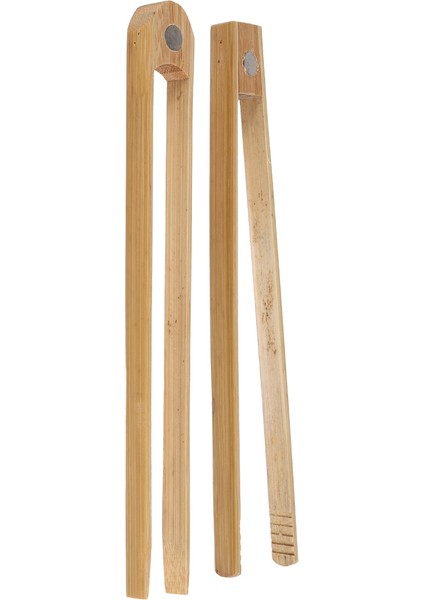 2 Adet Manyetik Bambu Tost Maşaları 8.7 Inç Ahşap Mutfak Tost Maşaları Yemek, Doğal Bambu Mutfak Teslimleri (Yurt Dışından)