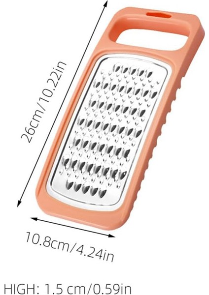Peynir Grater, Paslanmaz Çelik Bahseleri Çift Taraflı Patates Grater Havuç Dilimleyici Sebze Grateri Peynir Için Saplı (Yurt Dışından) fırsatları