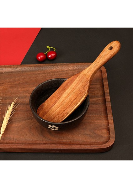 El Yapımı Premium Ahşap Gizli Set Spurtles Mutfak Aletleri Ahşap, Isıya Dayanıklı Çubuk Olmayan Iskoç Spurle Seti (Yurt Dışından)