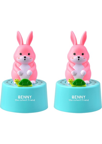 Mutfak Geri Sayım Karikatür Hayvan Yolu Mekanik Zaman Aracı Öğrenci Çalışma Sınav Zamanlama Aracı Mavi (Yurt Dışından)