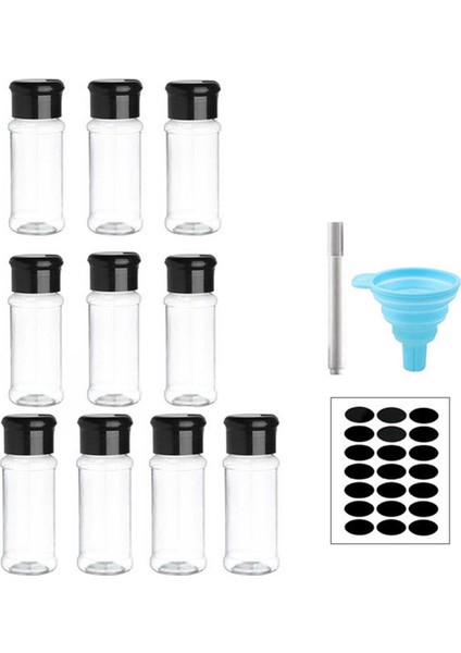 Baharat Tuz ve Biber Baharat Şişesi Için Spice Şişesi Seti Baharat Organizatörü Çeşni Depolama Kavanozu Seti 10 Pcs (Yurt Dışından) modelleri