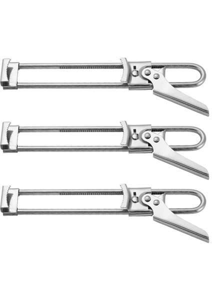 Paslanmaz Çelik Şişe Açıcı Doğrusal Ayarlanabilir Kutu Açıcı Manuel Vida Kapağı Can Açıcı (Yurt Dışından)