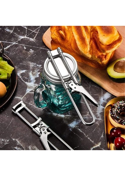 Paslanmaz Çelik Şişe Açıcı Doğrusal Ayarlanabilir Kutu Açıcı Manuel Vida Kapağı Can Açıcı (Yurt Dışından) indirimleri