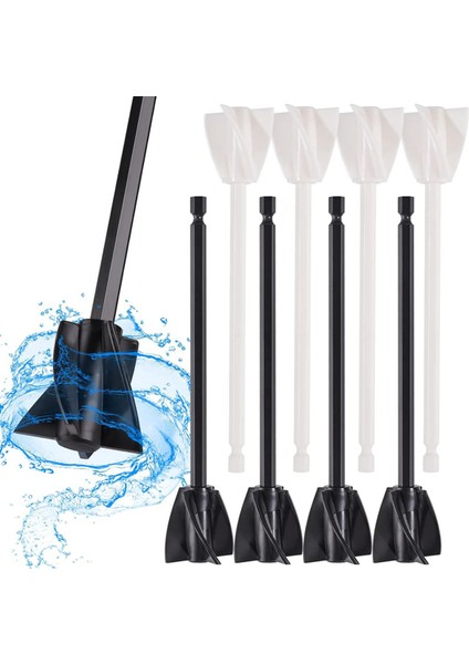 Beton Mikserler Için Matkap Eki Için 8 Pcs Boya Mikseri Matkap Ekleme Yeniden Kullanılabilir, 1/4 Hex Shank (Yurt Dışından) fiyatları