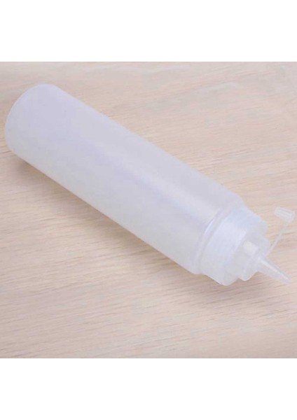 250ML Beyaz Şeffaf Plastik Sos Sıkıştırma Şişesi Dispenser Kapak (Yurt Dışından) fiyatları