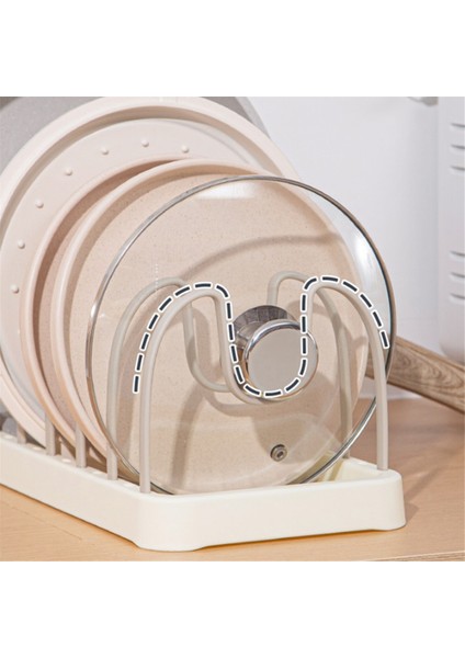 Dolap Için Tencere ve Tavalar Organizatör, Ayarlanabilir Eklenti Bölücü Sütlü Kahve ile Mutfak Tezgahı Için Saksı Kapağı Tutucu (Yurt Dışından) fırsatları