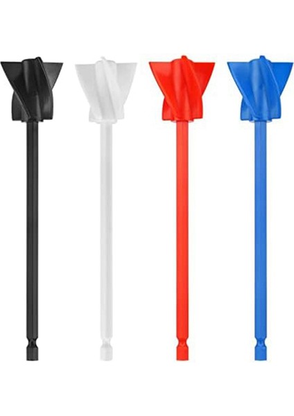 10 Adet Reçine Mikser Kürekleri, Boya Mikser Kürekleri, Reçine, Boya, Silikon, Seramik Sır Karıştırma Için Mikser Matkap Eki (Yurt Dışından) fırsatları