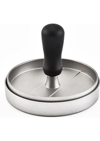 12CM Yuvarlak Burger Pres Hamburger Maker Alaşımlı Hamburger Kalıpları Form Pres Alüminyum Et Sesle Araçlar (Yurt Dışından) fırsatları
