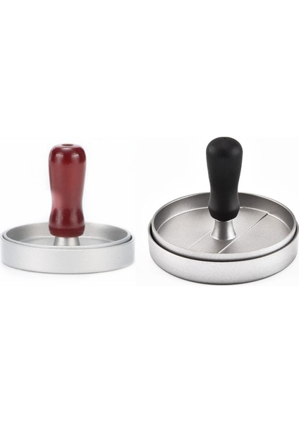 12CM Yuvarlak Burger Pres Hamburger Maker Alaşımlı Hamburger Kalıpları Form Pres Alüminyum Et Sesle Araçlar (Yurt Dışından) indirimleri