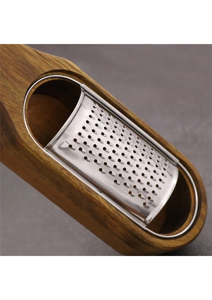 Koyulu Ahşap Peynir Rahibi, Peynir Limon Çikolatası Için Depolama Alanı ile Rustik Kahverengi Peynir Parçalayıcı (Yurt Dışından) fırsatları