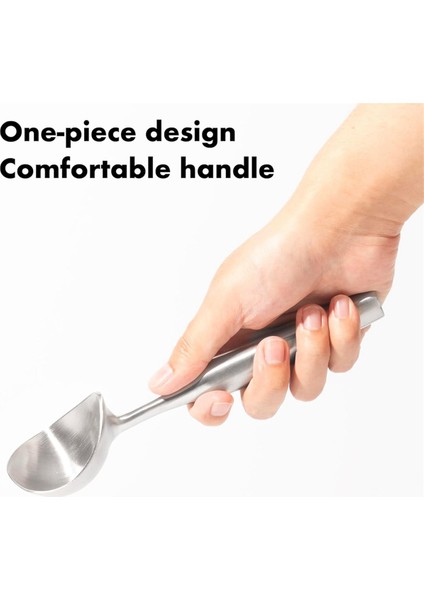 304 Paslanmaz Çelik Dondurma Kepçe ile Anti-Donma Sıvı Dolu Sap Yaz Dondurma Kaşık Meyve Balo Kepçe (Yurt Dışından) fırsatları