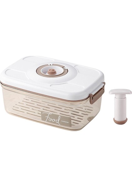 Hava Geçirmez Gıda Saklama Kapları, Kapalı Pompalı Paramparça Dirençli Gıda Koruma Kabı, Kiler Organizatörü (Yurt Dışından)