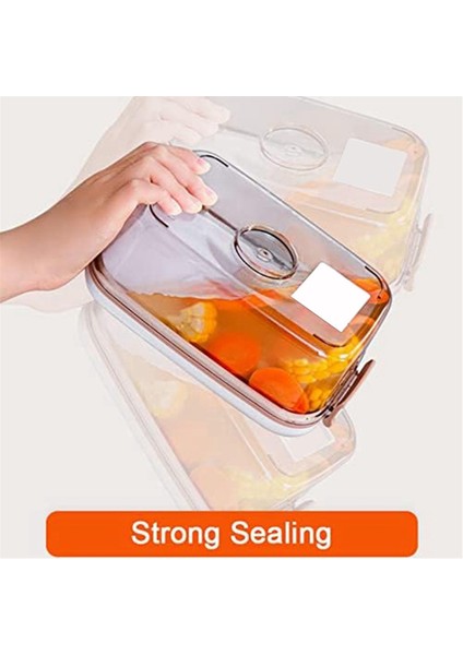 Hava Geçirmez Gıda Saklama Kapları, Kapalı Pompalı Paramparça Dirençli Gıda Koruma Kabı, Kiler Organizatörü (Yurt Dışından) modelleri