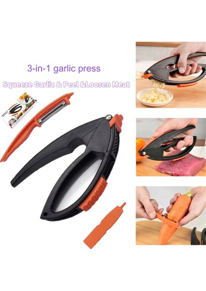 Sarımsak Pres, Sarımsak Ezer, Sebze ve Meyve Soyucu, Et Ipi, Manuel Sarımsak Poundder (Yurt Dışından) modelleri